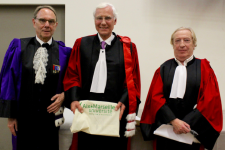 Remise du diplôme de docteur honoris causa